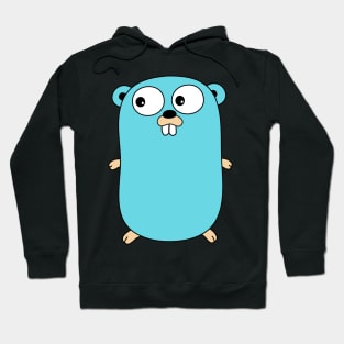 Go Lang logo Gopher Hoodie